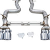 AWE Track Edition 3” Cat-Back Exhaust w/ Chrome Tips For 2015-2020 BMW F8X M3/M4