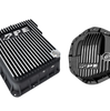 PPE Deep Brushed Transmission Pan & Rear Diff Cover For 01-19 GM 6.6L Duramax