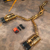 Valvetronic Designs Gold Valved Sport Exhaust System For 2010-2016 Audi S4/S5