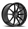 Fittipaldi (4) 362B 20X10 5X120 +37 HB 74.1 Gloss Black Aluminum Alloy Wheels