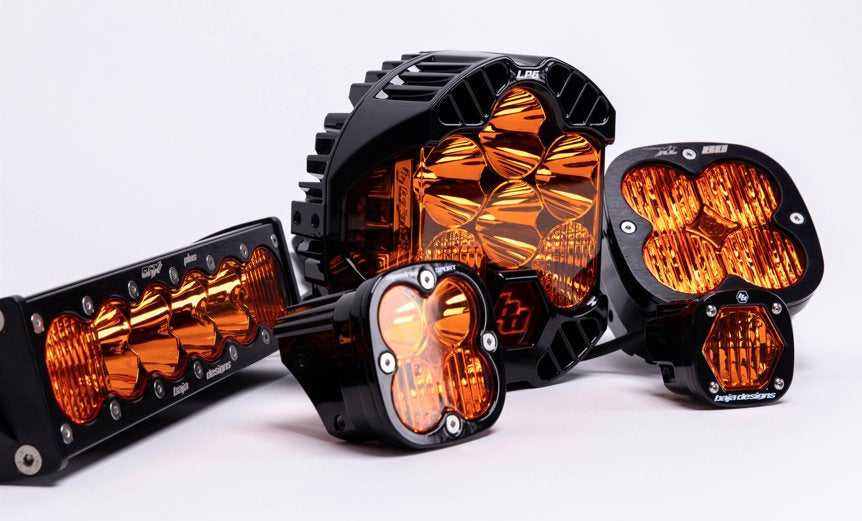 バハデザイン S1 Wide Cornering | Amber LED Baja Designs S1 LED Pair, Wide Cornering, Amber - 4x4TruckLEDs.com