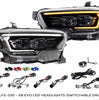 Morimoto XB Amber/White DRL Headlight & Tail Light Kit For 16-23 Toyota Tacoma