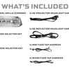 Morimoto XBG Chrome LED Grille w/ White & Amber DRL For 2013-2018 Ram 1500