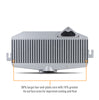 Mishimoto Silver Top-Mount Intercooler w/ Red Charge Pipe For 22-24 Subaru WRX