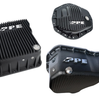 PPE Black Deep Transmission/Oil Pan/Rear Diff Cover For 2001-2010 GM 6.6L Duramax