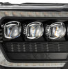 AlphaRex NOVA-Series Black LED Projector Headlights For 2012-2015 Toyota Tacoma
