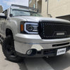 AlphaRex LUXX-Series Jet Black LED Projector Headlights For 2007-2013 GMC Sierra 1500 2500 3500