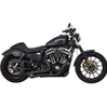 Vance & Hines Big Radius Black Exhaust Kit For 14-22 Harley Davidson Sportster