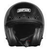 Simpson Motorcycle Chopper Helmet - Carbon Fiber - Large