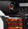 AlphaRex LUXX-Series Black LED Projector Headlights For 2015-2017 Ford F-150