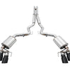 AWE Touring Cat-Back Exhaust w/ Diamond Black Tips For 2018-2023 Ford Mustang GT