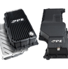 PPE Black Deep Aluminum Transmission & Oil Pan Kit For 2020-2024 GM 3.0L Duramax