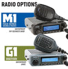 Rugged Radios STX STEREO G1 GMRS Complete Master Communication Kit w/ Intercom & 2-Way Radio