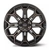 4Play Gen3 Brushed Black 22x9 Wheel Set For Ford/GMC/Chevrolet/Toyota - 6 Lug
