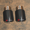 Valvetronic Designs 2.5/63mm Carbon Fiber Exhaust Tips - Universal
