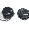PPE Black Heavy Duty Front & Rear Differential Cover For 11-19 GM 6.6L Duramax