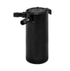 Mishimoto XL Compact Aluminum 2-Port Baffled Oil Catch Can Kit - Universal
