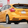 Rally Armor Black UR Mud Flaps w/ Red Logo For 2012-2019 Ford Focus ST/RS