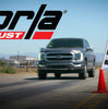 Borla ATAK Cat-Back Exhaust w/ 4" Blk Chrome Tips For 21-25 Ford F-150 2.7L/3.5L