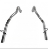 Flowmaster 2.5" Pre-Bent Steel Tailpipes For 1986-1993 Ford Mustang LX/GT 5.0L