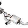 AWE Tread Edition Axleback Exhaust w/ Blk Tips For 18-25 Jeep Wrangler 2.0T/3.6L