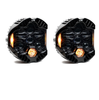Baja Designs DOT LP6 Universal Amber Headlight Kit w/ Wiring Harness & Brackets