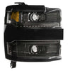 Morimoto Black Headlights & Smoked Tail Lights For 15-19 GM Silverado 2500/3500