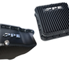 PPE Black Standard Transmission & High Capacity Oil Pan For 01-10 GM 6.6L Duramax