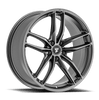 Fittipaldi (4) 361G 20X8.5 5X120 +32 HB 74.1 Gloss Graphite Aluminum Wheels