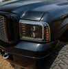 AlphaRex Black LUXX-Series LED Projector Headlights For 2005-2007 Ford Super Duty/Excursion