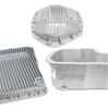PPE Raw Heavy Duty Transmission/Oil Pan/Rear Diff Cover For 01-10 GM 6.6L Duramax