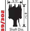 MSD Billet Distributor For Ford Small Block 289/302 Engines w/ MSD 6, 7, or 8-Series Ignition