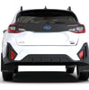 Rally Armor Black UR Mud Flaps w/ White Logo For 2024-2026 Subaru Crosstrek