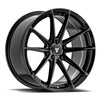 Fittipaldi (4) FS362B 20X8.5 5X115 +15 HB 71.5 Gloss Black Aluminum Alloy Wheels