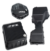 PPE Black Deep Transmission/Oil Pan/Rear Diff Cover For 2017-2019 GM 6.6L Duramax