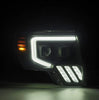 AlphaRex MKII LUXX-Series Black LED Projector Headlights For 2009-2014 Ford F-150