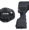 PPE Black Deep Oil Pan & Rear Differential Cover For 2020-2023 Chevy/GMC Silverado/Sierra 2500/3500 6.6L Duramax