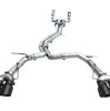 AWE Track Edition 3” Cat-Back Exhaust w/ Black Tips For 2020-2024 Audi C8 S6/S7