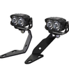 Morimoto 2Banger NCS Wide White A-Pillar Light Kit For 2016-2023 Toyota Tacoma