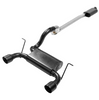 Flowmaster American Thunder Cat-back Exhaust For 2018-2025 Jeep Wrangler 3.6L