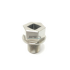 6.7L Powerstroke Billet Stainless Steel Oil Drain Plug