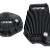PPE Black Deep Transmission Pan & Rear Diff Cover For 2020-2024 GM 6.6L Duramax