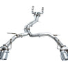 AWE Track Edition Cat-Back Exhaust w/ Chrome Tips For 2020-2024 Audi C8 S6/S7
