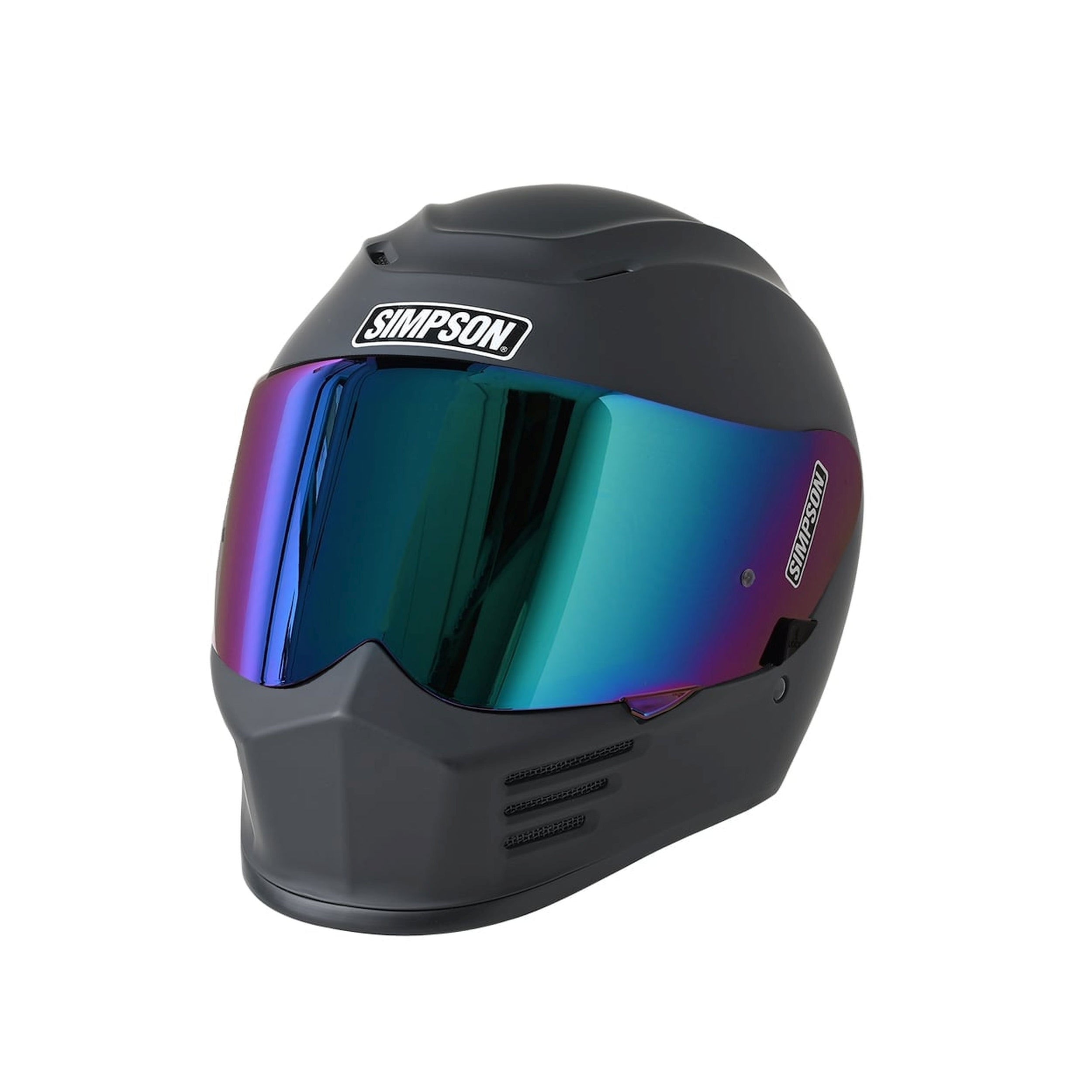 Simpson Motorcycle Speed Bandit Helmet - Flat Black - X-Small - DOT/ECE 22.05