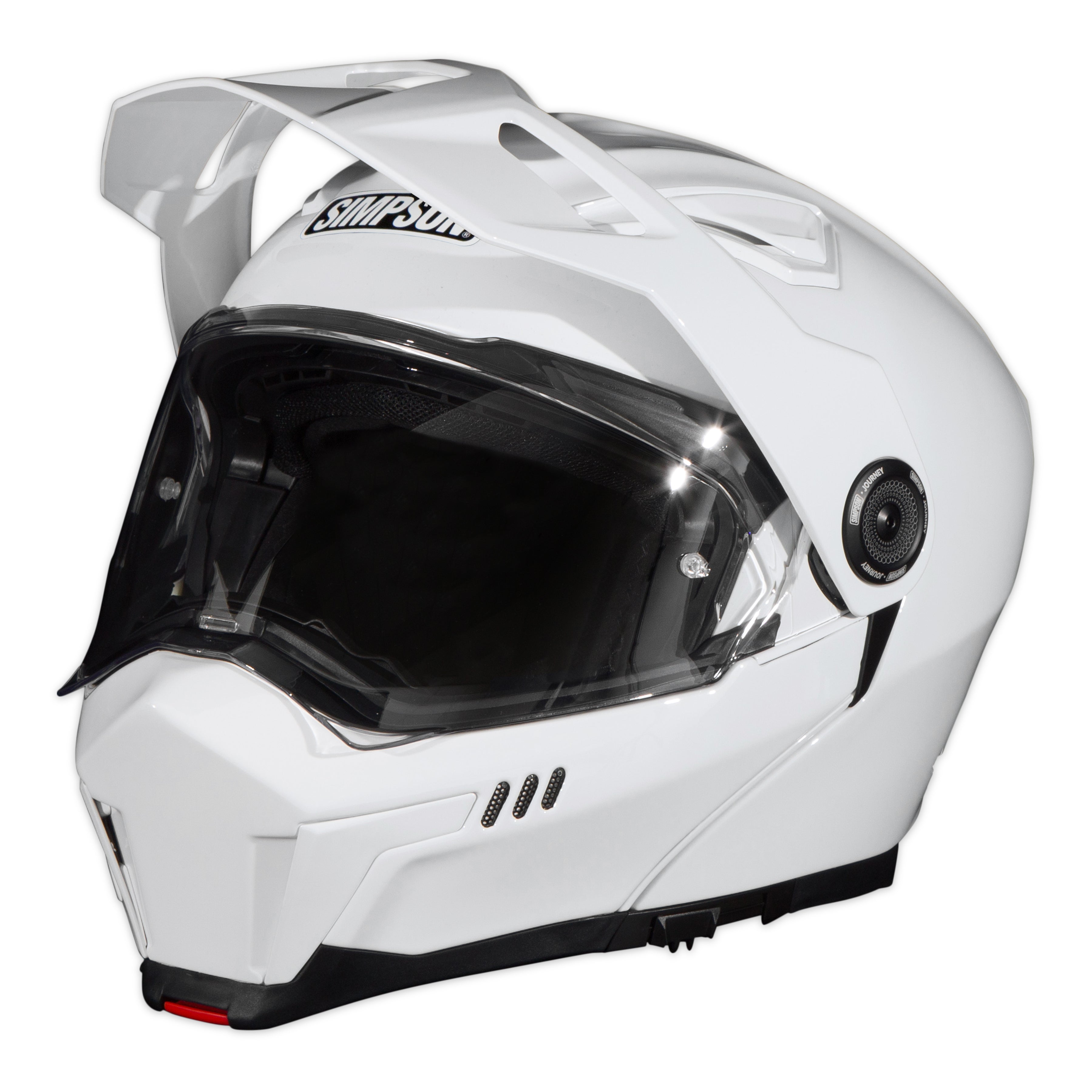 Simpson Motorcycle Journey Bandit Helmet - White - X-Small - DOT/ECE 22.06
