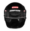 Simpson Vudo SA2025 Full Face Racing Helmet Gloss Black 2X-Large - view 3