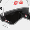 Simpson Kingsnake SA2025 Full Face Racing Helmet Gloss White Medium - view 4