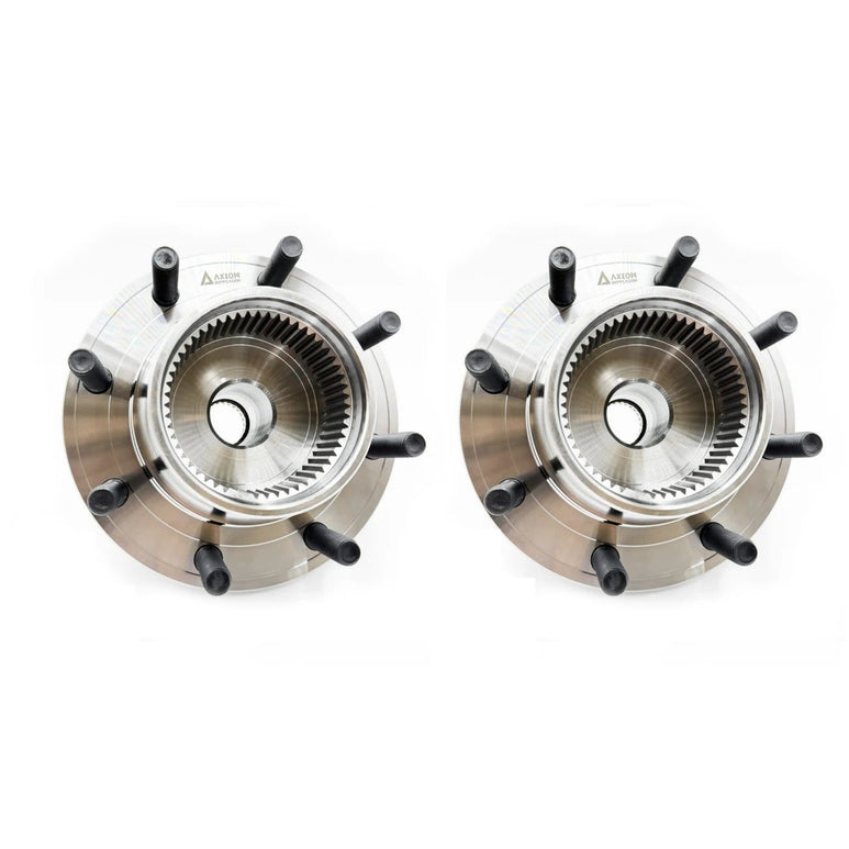 DNA MOTORING Front Wheel Bearing & Hub Assembly For Ford F250 F350 Super Duty 4WD 1999-2004 – Left & Right, Steel