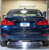 AWE Touring Cat-Back Exhaust w/ 3.5" Black Tip For 13–18 BMW 320i 2.0L