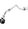 AWE 0FG Cat-Back Exhaust w/ BashGuard 4.5" Black Tips For 2019-2023 Ford Ranger